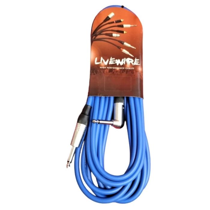 Proel BROAD140LU6BL Cavo Jack/Jack angolare 6 mt main product photo