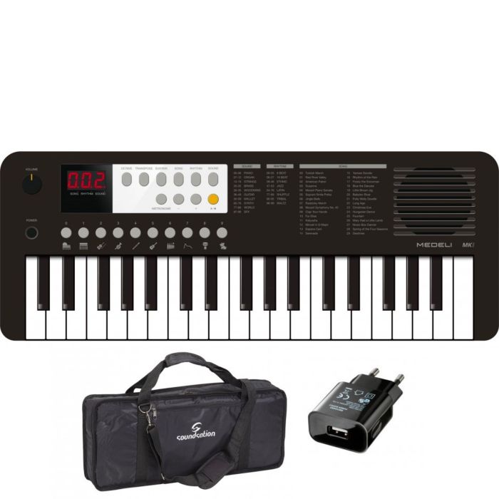Medeli MK1 BUNDLE 37 tasti con alimentatore e borsa main product photo
