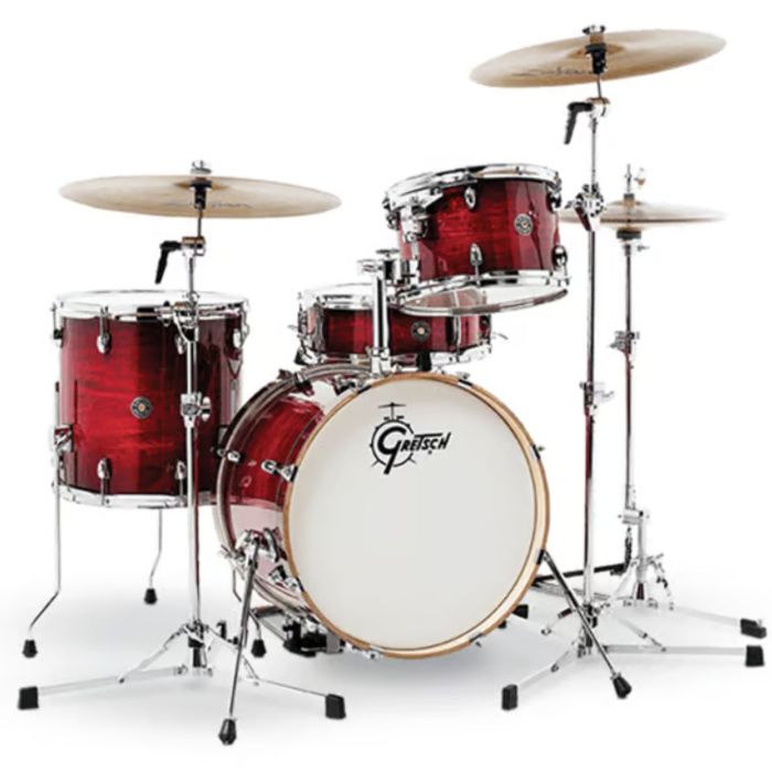 Gretsch Shell-set Catalina Club 4-PZ. 18" Gloss Crimson Burst main product photo