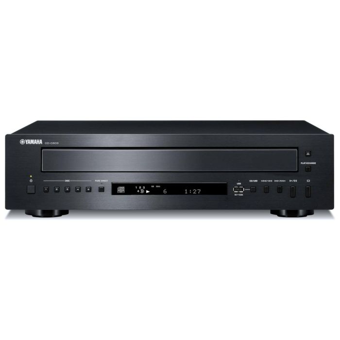 Yamaha CD-C603 Lettore CD black main product photo