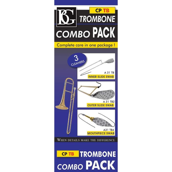 Set panni pulizia trombone BG COMBO PACK main product photo