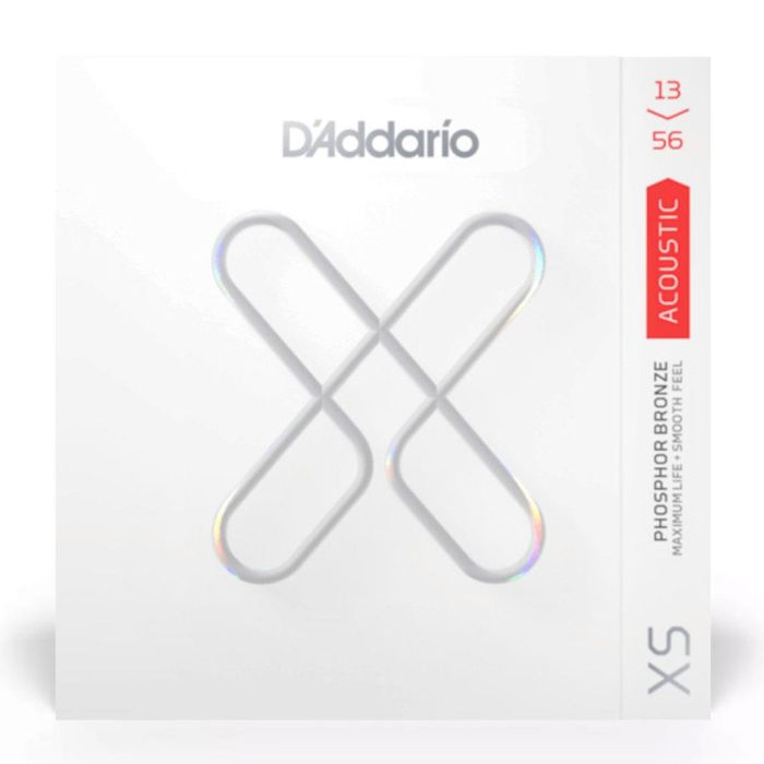 Corde Acustica D'Addario XSAPB1356 XS Phosphor Bronze medium 13-56 main product photo