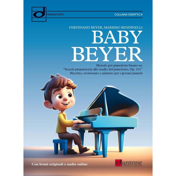 Beyer Bendinelli Baby Beyer metodo per pianoforte audio online main product photo