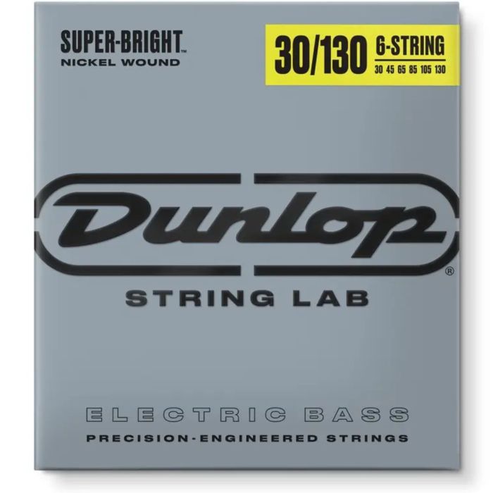 Corde Basso Dunlop DBSBN30130 Super Bright Nickel Wound, Medium Set/6 30-130 main product photo