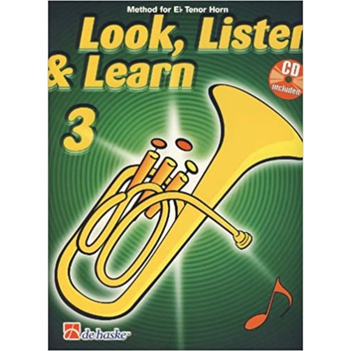 Look, Listen & Learn!Tenor Horn Eb Vol.3 con cd main product photo