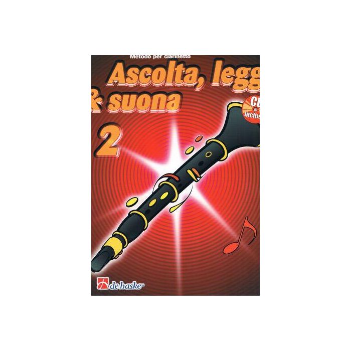 Ascolta, Leggi & Suona!Clarinetto Vol.2 con audio online main product photo