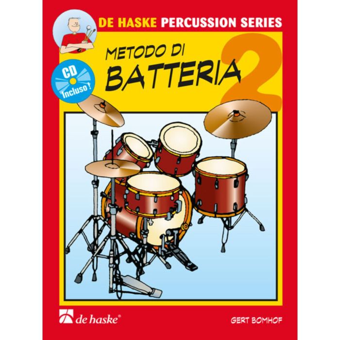 G.Bomhof Metodo di Batteria Vol.2 con audio online main product photo
