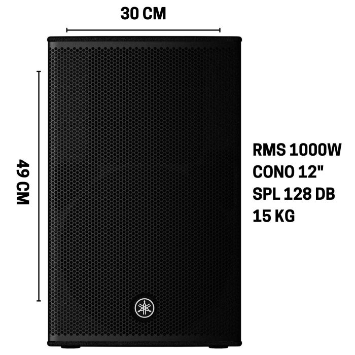 Yamaha DHR12 main product photo