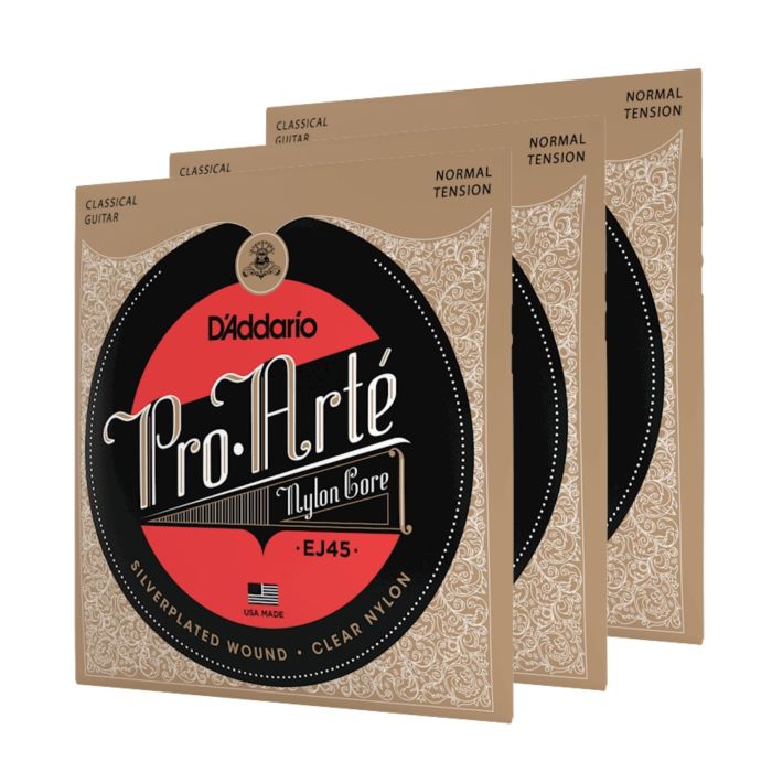 Corde Classica D`Addario EJ45 Pro Artè 28-43 normal 3 pezzi main product photo