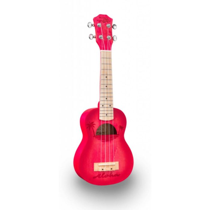 Maui ETCHED S-RD ukulele soprano main product photo