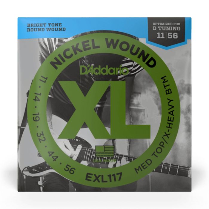 Corde elettrica D`Addario EXL117 nickel wound medium 11-56 main product photo