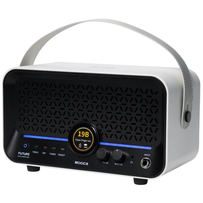 Mooer F15I LI Amplificatore snowfall white main product photo