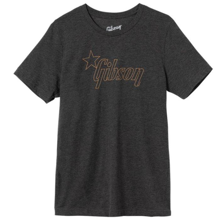 T-Shirt Gibson Star logo tee charcoal S main product photo