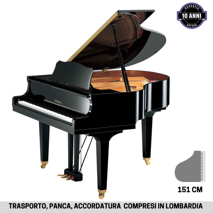 Yamaha GB1-PE Nero Lucido main product photo