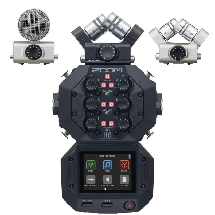 Registratore Zoom H8 - Registratore A 8 Tracce + Xyh-6/msh-6 main product photo
