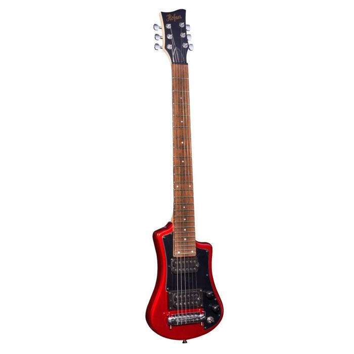 Hofner Shorty Guitar Red + Bag main product photo