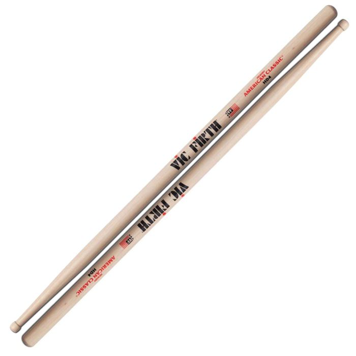 Vic Firth American Classic HD4 Bacchette Hickory Punta Legno Barrel main product photo