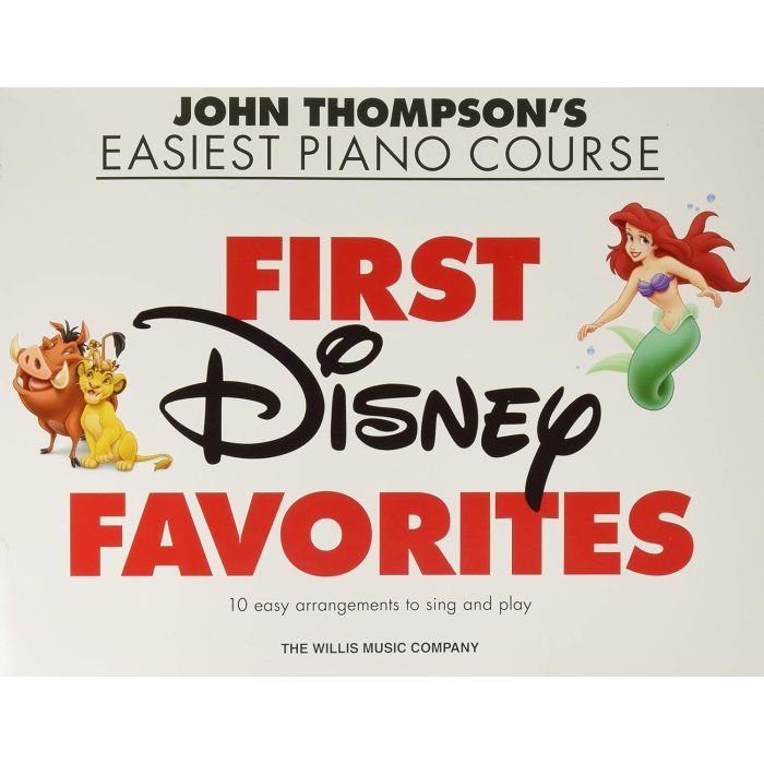 First Disney Favourites John Thompson Book Pianoforte main product photo