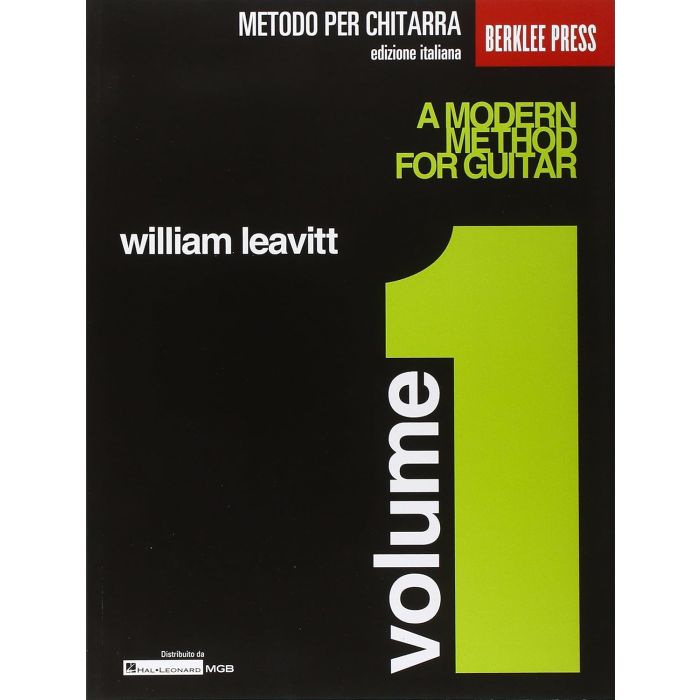 William Leavitt Amodern method for guitar vol.1 main product photo