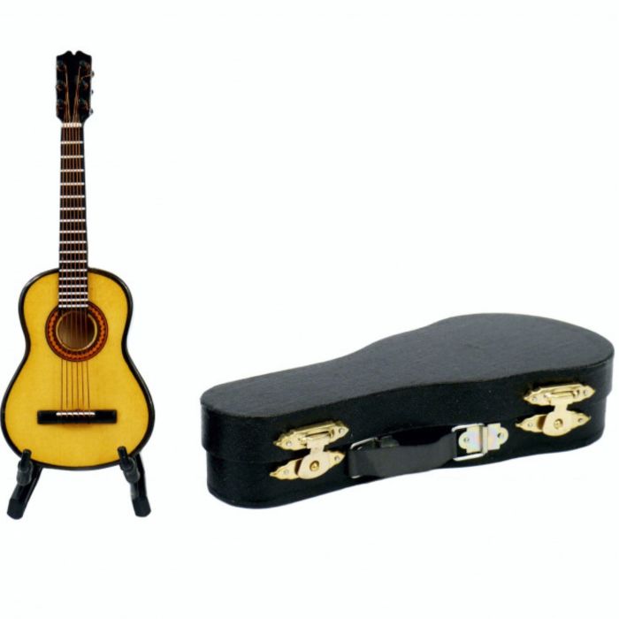 Miniatura Chitarra classica 13cm con custodia Agifty main product photo