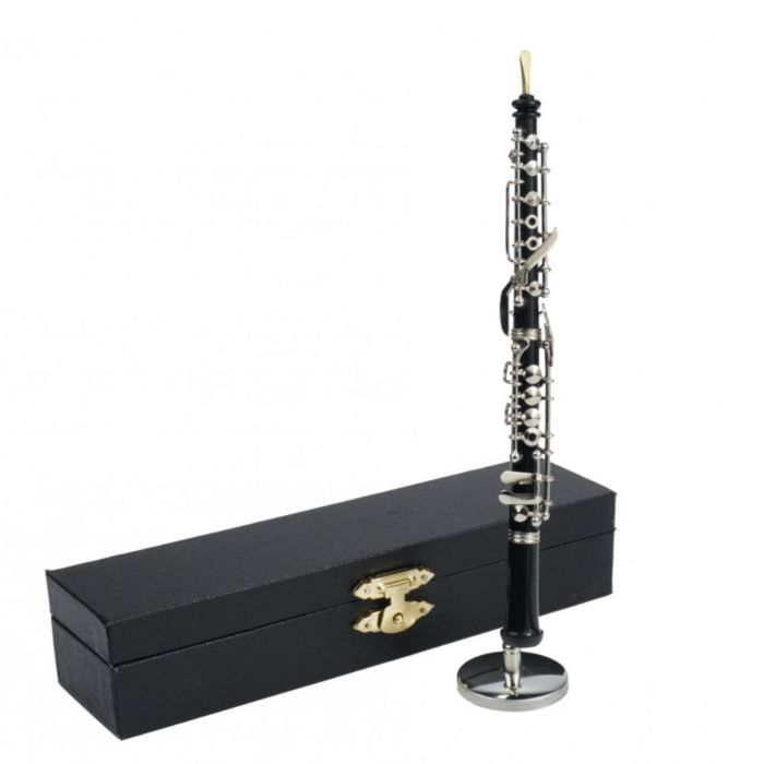 Miniatura Oboe 16cm con piedistallo e astuccio Agifty main product photo