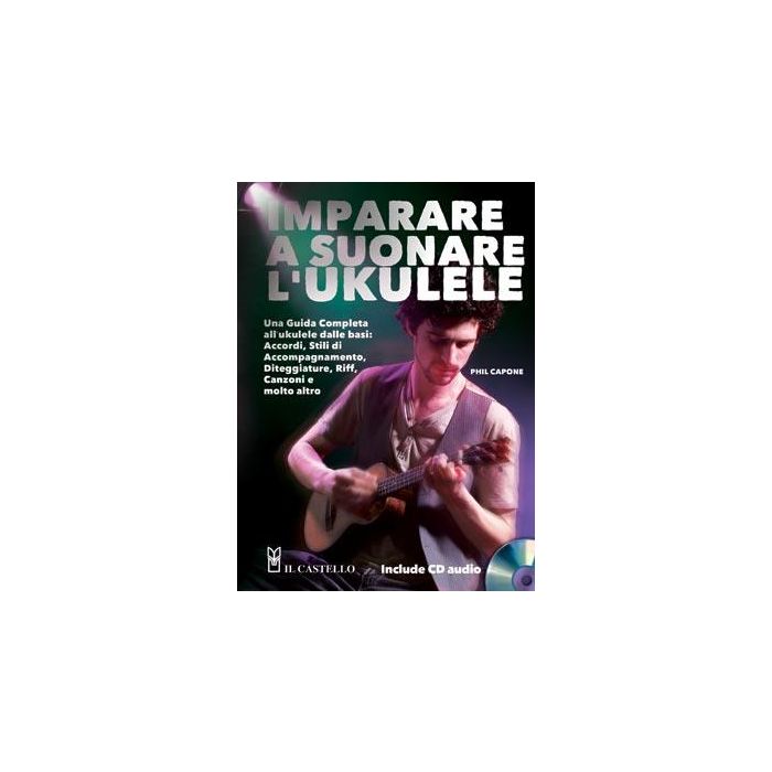 Capone Imparare a suonare l'ukulele con cd main product photo