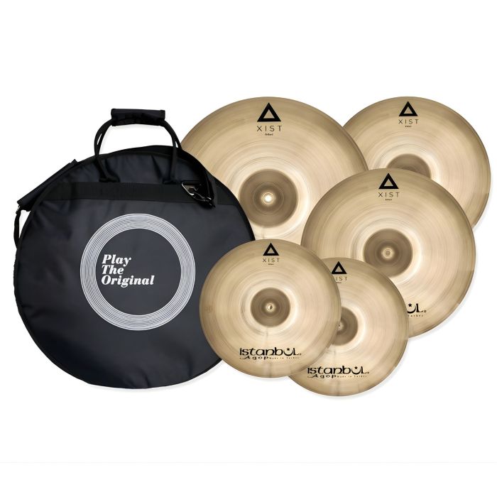 Istanbul Agop Set Piatti 4 Xist Hi-hat 14'',Crash 16'', Crash 18'', Ride 20' con borsa main product photo
