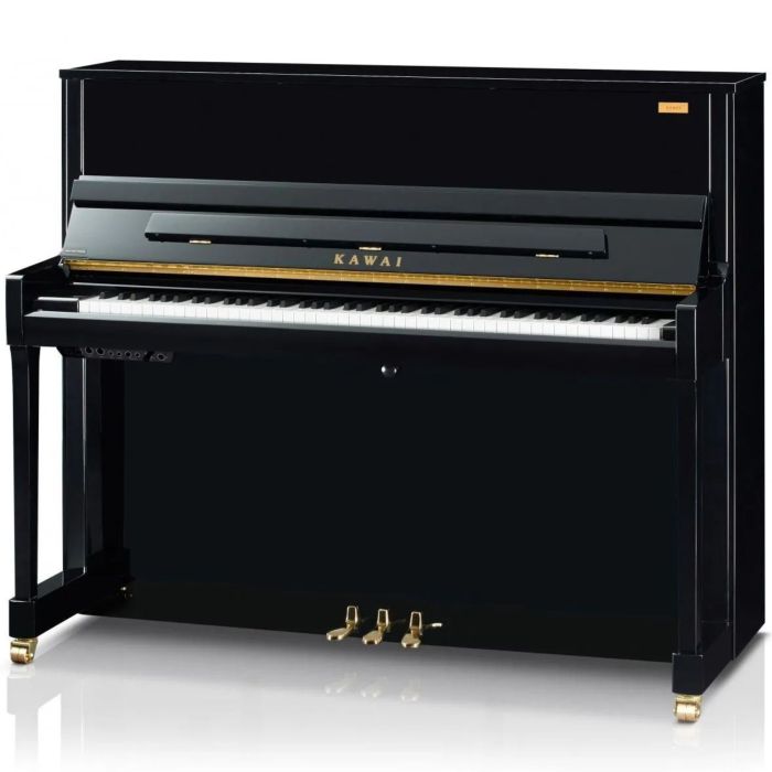 Pianoforte Verticale Kawai K300 AURES nero lucido cm.122 main product photo