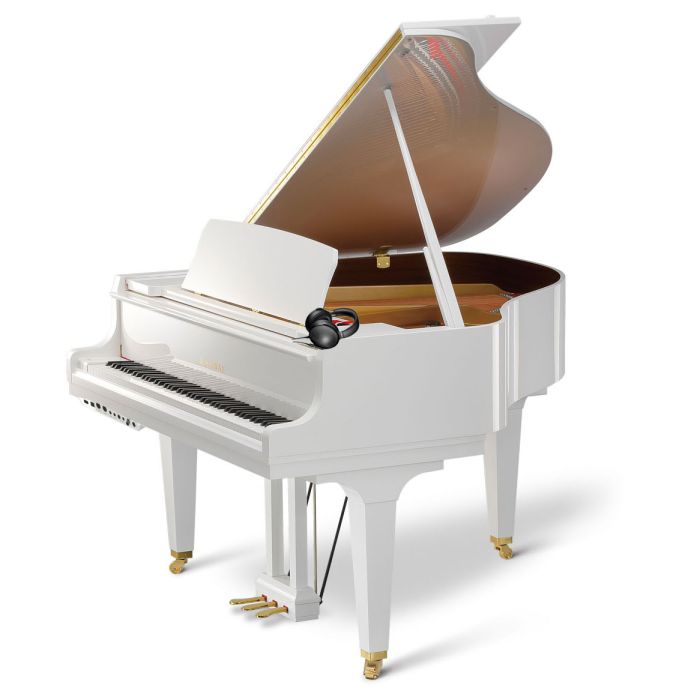 Pianoforte Coda Kawai GL10 ATX4 bianco lucido main product photo