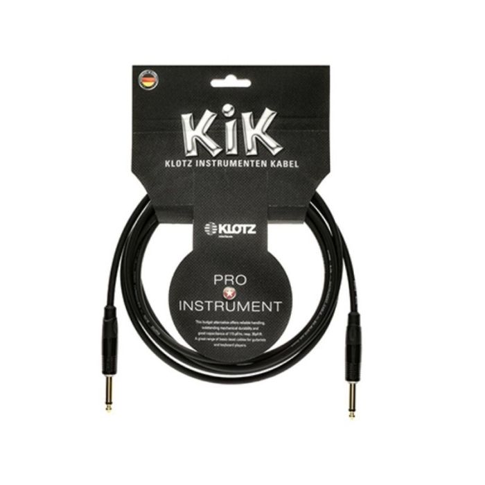 Cavo jack/jack 6 mt Klotz serie KIK KIKKG6.0PPSW main product photo