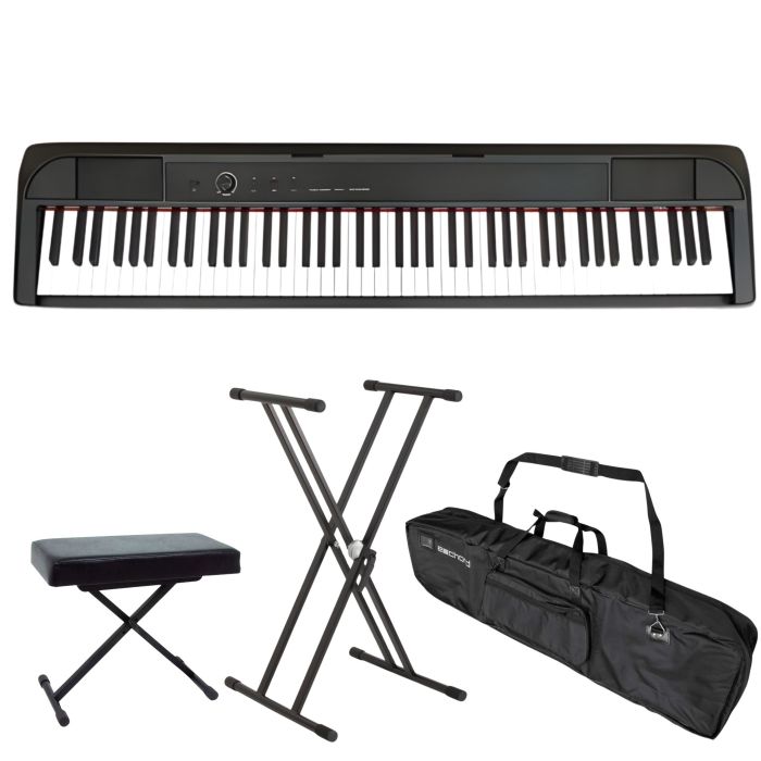Kit Echord DP1 BK con borsa, supporto e panca main product photo