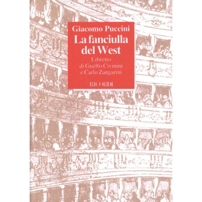 G.Puccini La Fanciulla del West Libretto d`Opera tascabile main product photo
