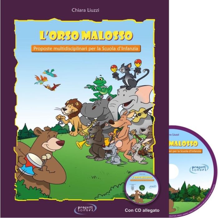 C.Liuzzi L'Orso Malosso con cd main product photo