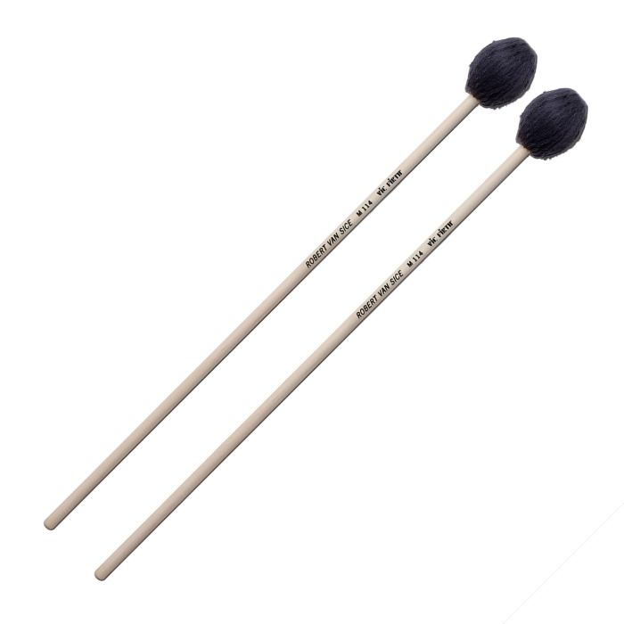 Mallets Marimba/Vibrafono VIC FIRTH M114 - Signature Keyboard Series Robert Van Sice - Medium main product photo