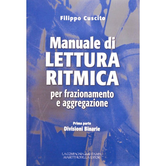 Cuscito Manuale di Lettura Ritmica main product photo