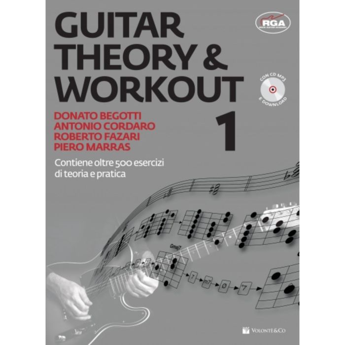 D.Begotti Guitar Theory & Workout Vol.1 con cd e audio online main product photo
