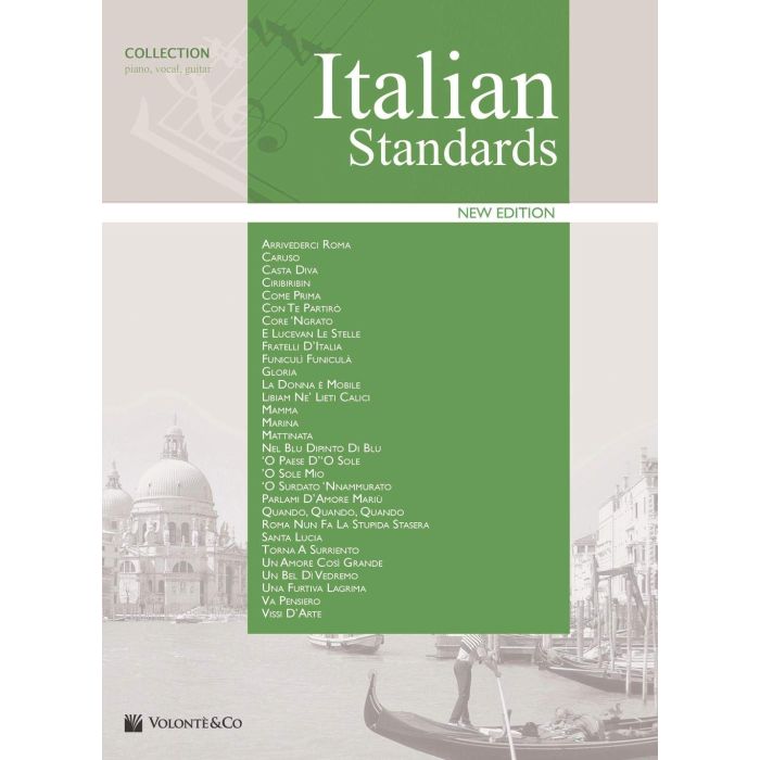 Italian Standards piano, voce, chitarra main product photo