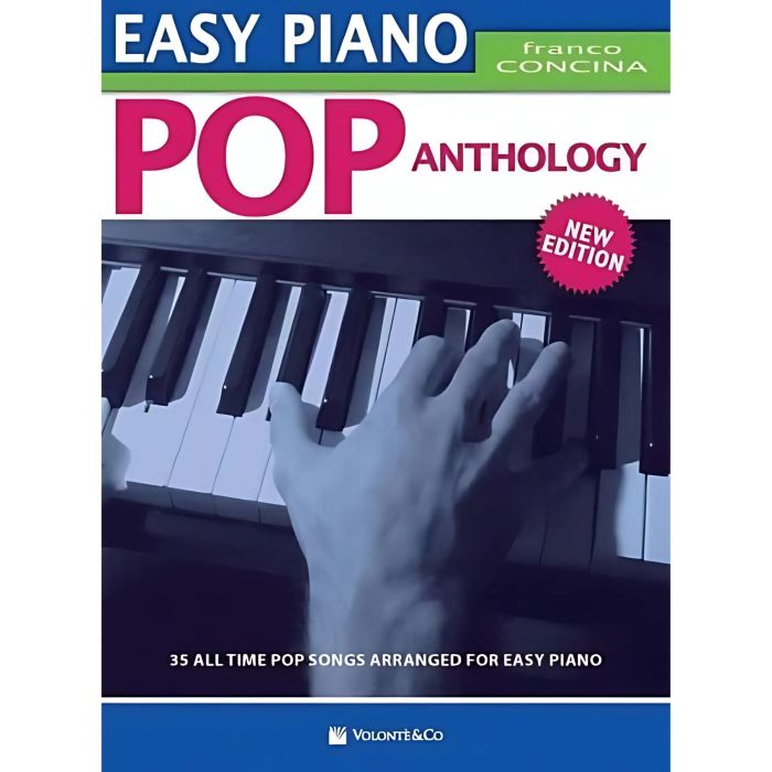 F.Concina Easy Piano Pop anthology per piano facile main product photo