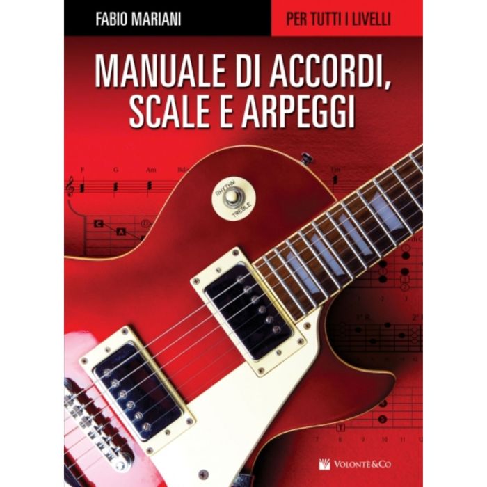 Fabio Mariani Manuale di accordi,scale e arpeggi per tutti i livelli main product photo