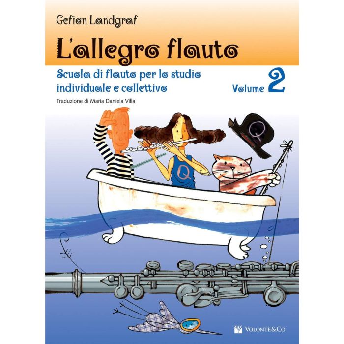 Gefion Landgraf L'Allegro Flauto Vol.2 Scuola di flauto per lo studio individuale e collettivo main product photo