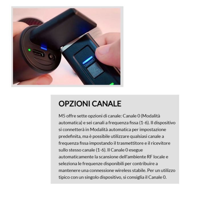XVive M5D Dual Sistema wireless microfonico main product photo