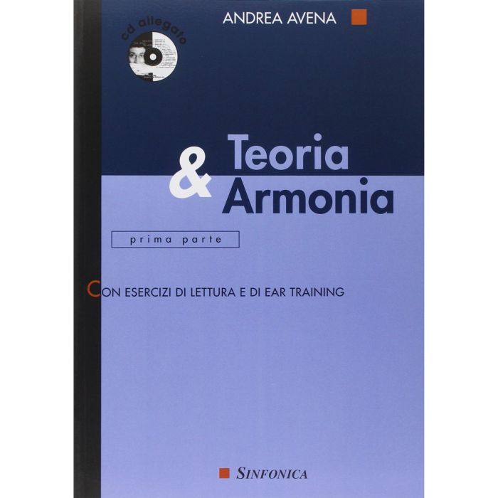 A.Avena Teoria e Armonia Vol.1 con cd main product photo