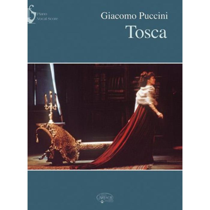 G.Puccini Tosca opera completa per canto e pianoforte main product photo