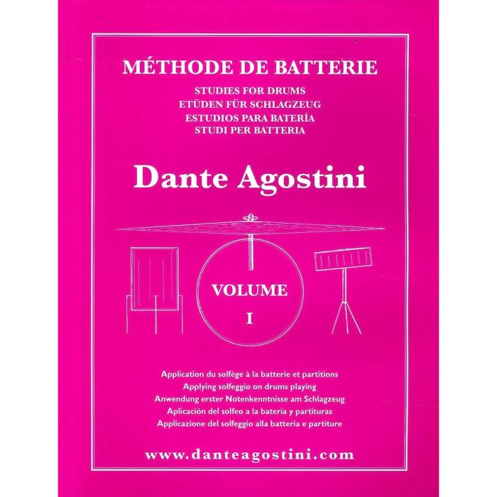 D. Agostini Metodo di Batteria Vol.1 main product photo