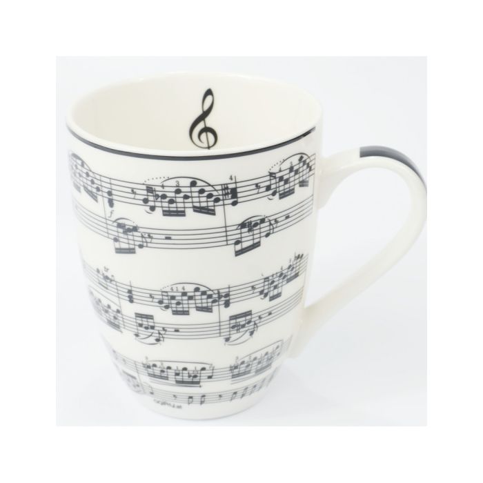Tazza Bianca pentagramma nero con confezione regalo Agifty 300ml main product photo