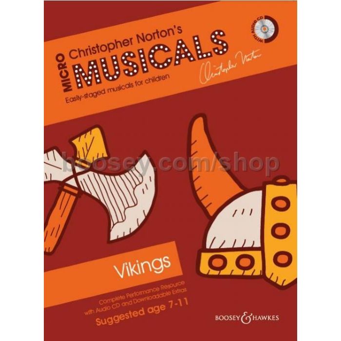 Norton Musical Vikings con cd main product photo