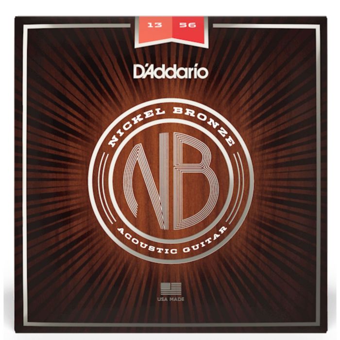 Corde Acustica D'Addario NB1356 nickel bronze medium 13-56 main product photo