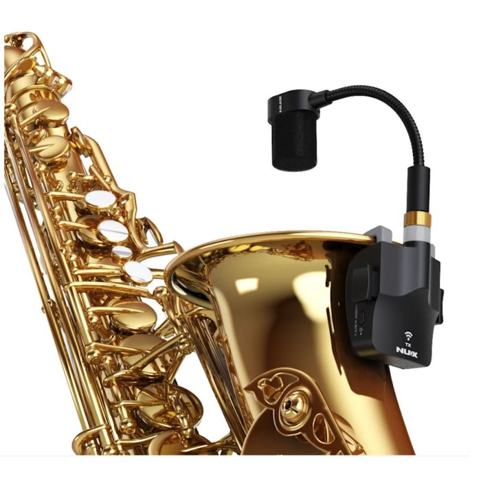 Sistema wireless microfonico Nux B-6 per sax main product photo
