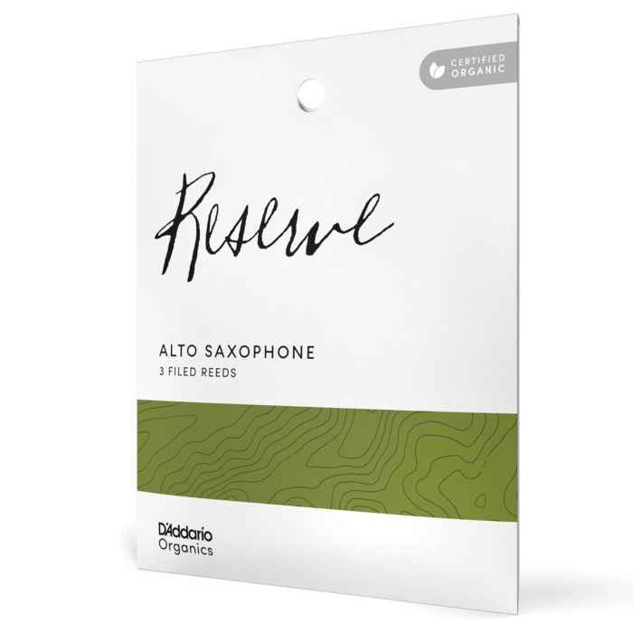 Ance Sax Alto D'Addario Reserve Organic filed 3pz n.2 main product photo