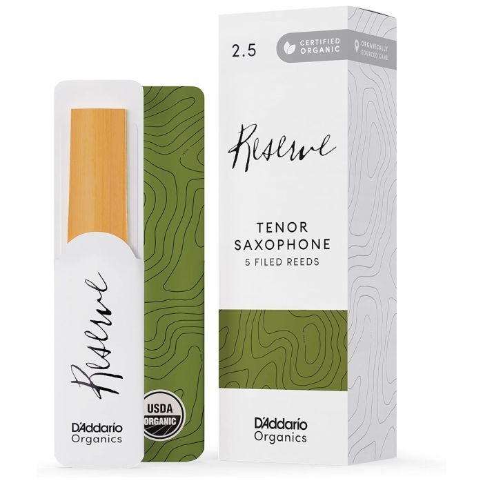 Ance Sax Tenore D'Addario Organics Reserve n. 2.5 5pz main product photo